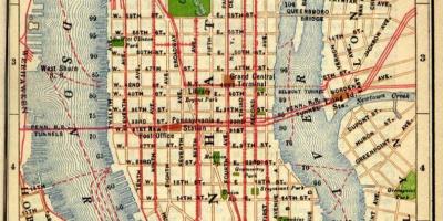 Mapa zaharra Manhattan